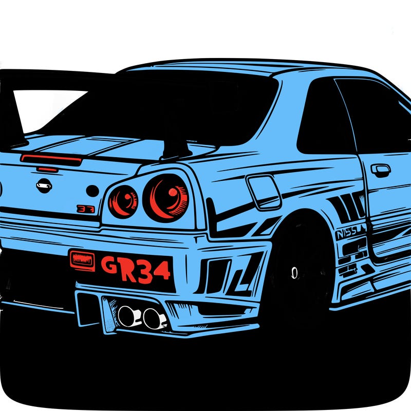 nissan skyline gtr34