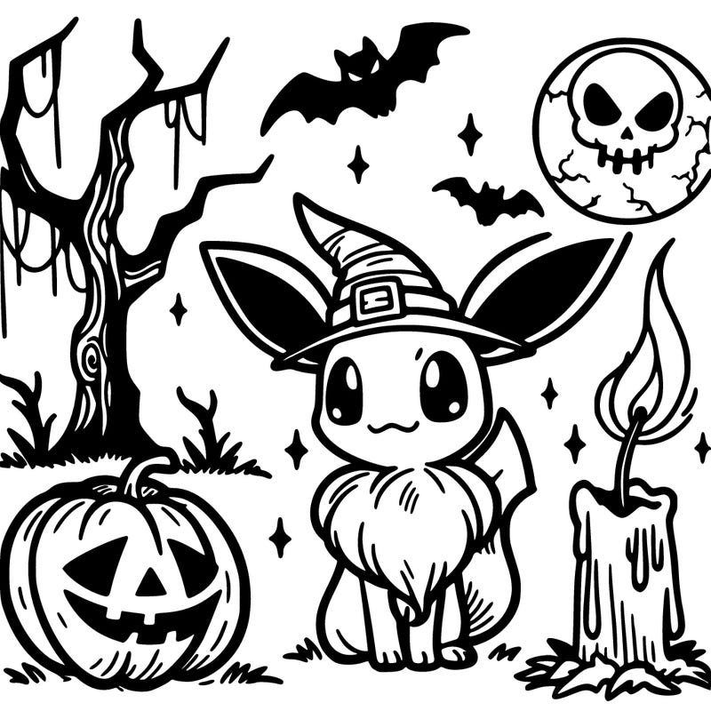 halloween evee