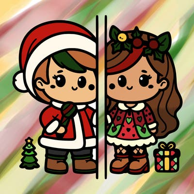 split christmas
