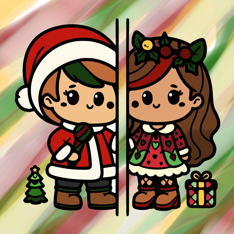 split christmas