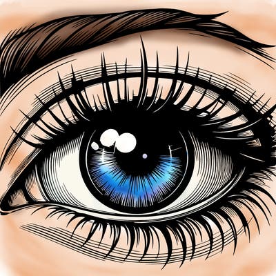realistic eye