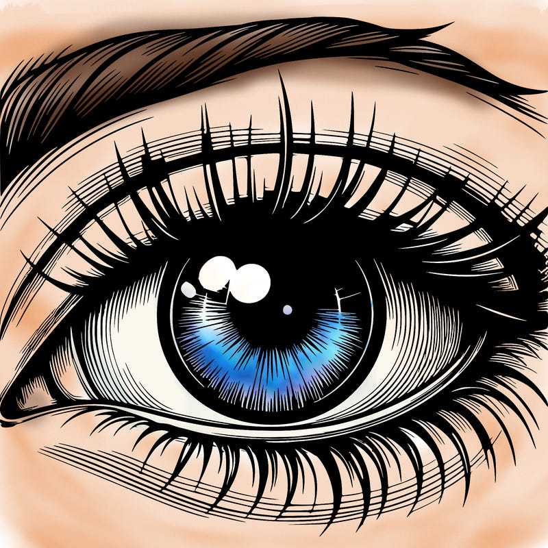 realistic eye