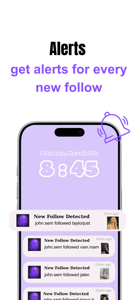 Lurk : Recent Follow Tracker - Utilities App | MWM