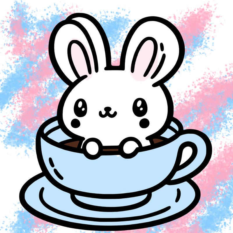 a teacup bunny