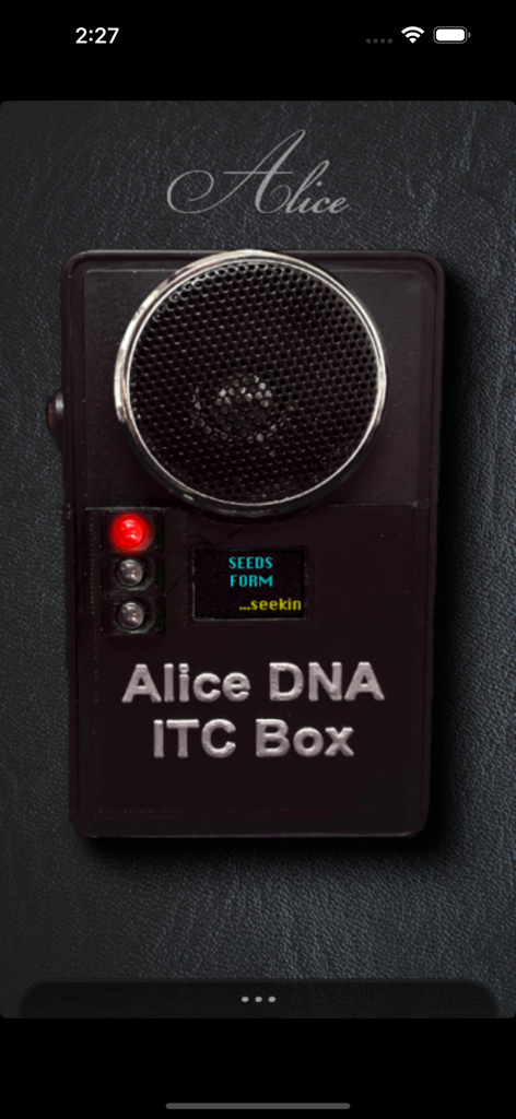 Alice Box - Interface of the Alice DNA ITC Box for paranormal communication and spirit research