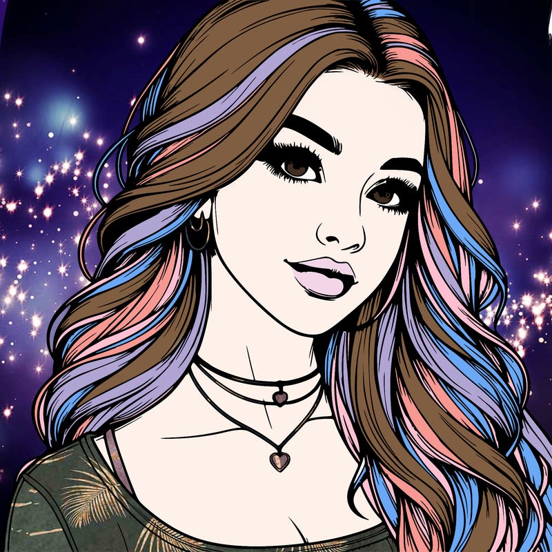 detailed realistic girl