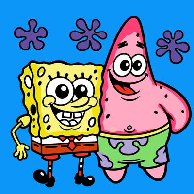 sponge bob with patrick