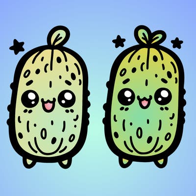 cute pickles