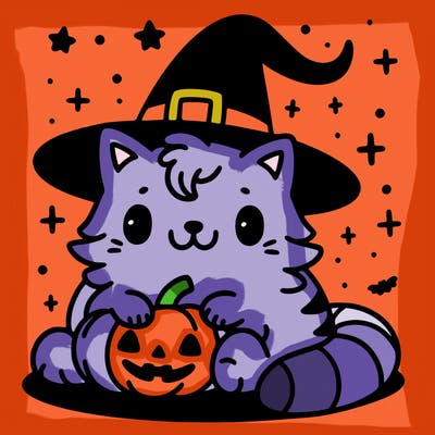 wolloween cat