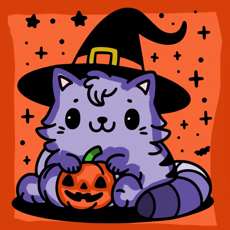 wolloween cat
