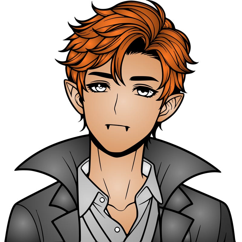 handsome vampire boy