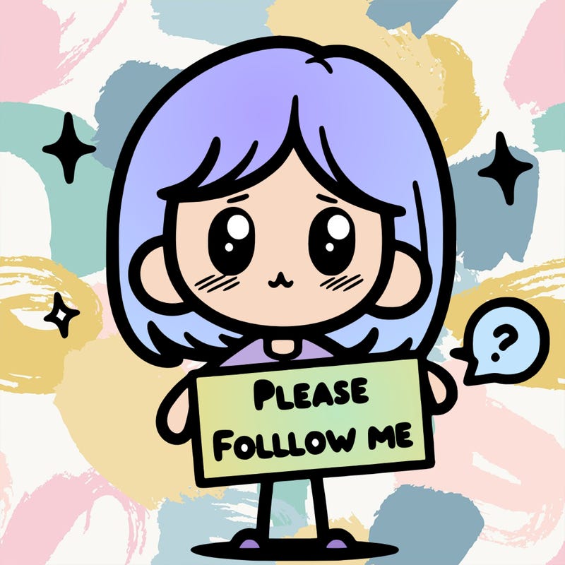 please follow me