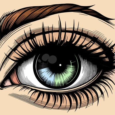 realistic eye