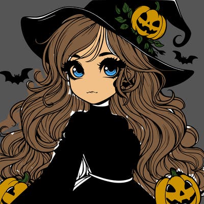realistic girl halloween