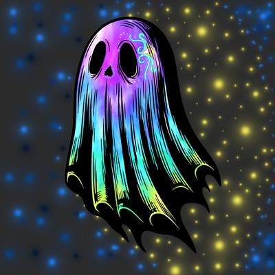 realistic creepy ghost