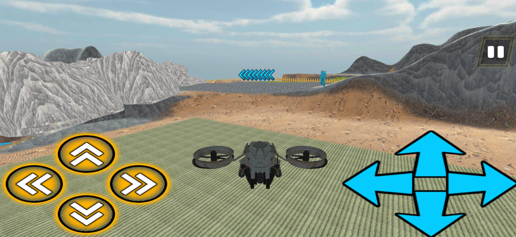 Farm Tractor Simulator 2025 - Controles de vuelo de dron en Farm Tractor Simulator 2025