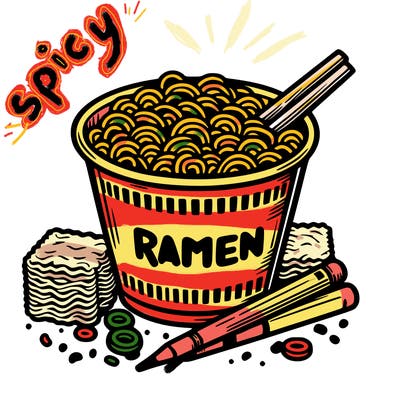 ramen noodles