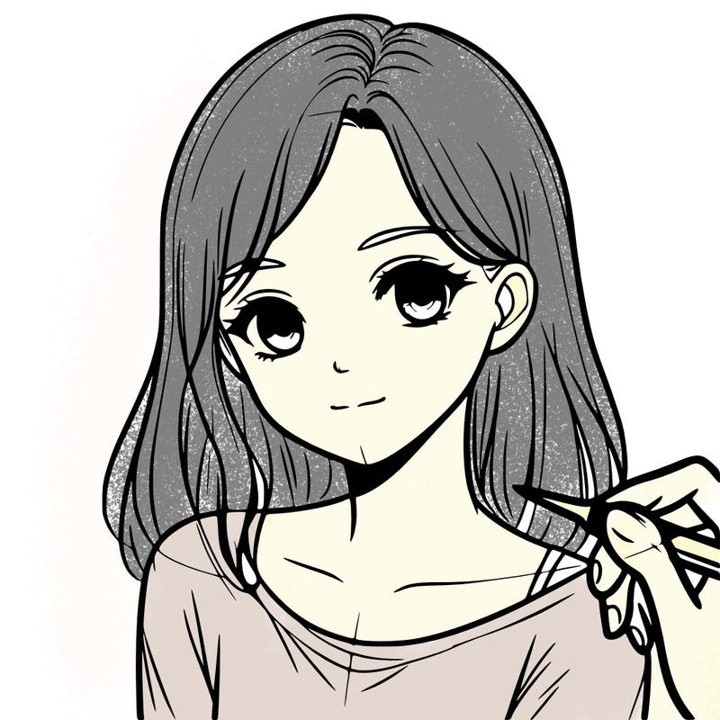 draw a realistic girl