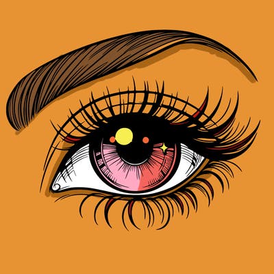 a beautiful eye