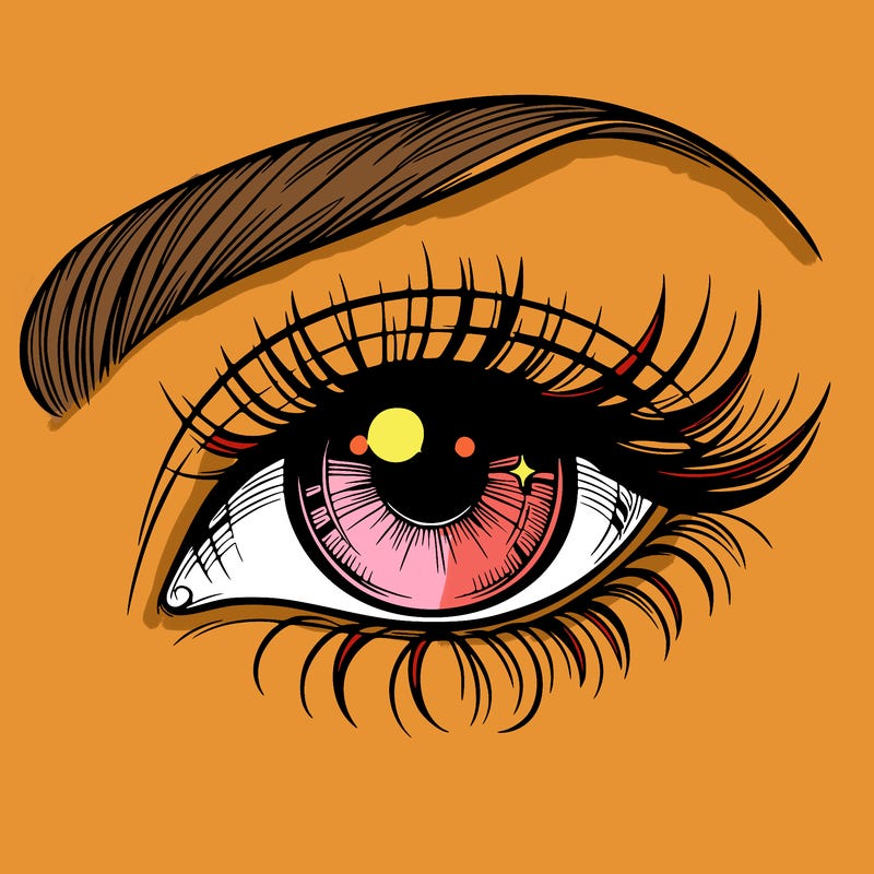 a beautiful eye