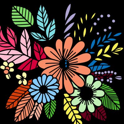 flowers split