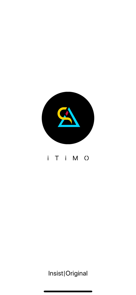 iTiMO - iTiMO app splash screen with brand logo and name