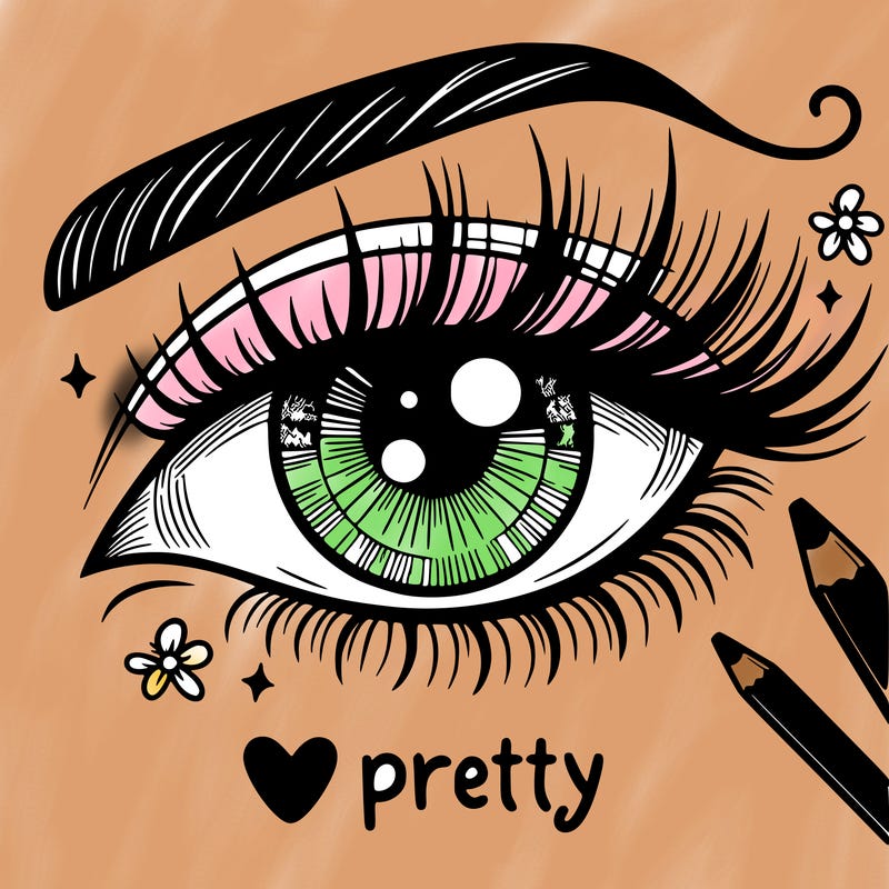 pretty eye