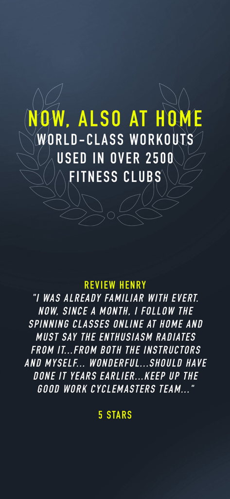 CycleMasters app review for professional indoor cycling classes at home