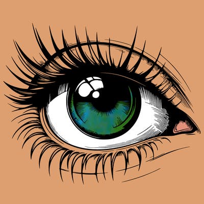realistic eye