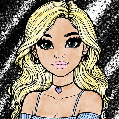 realistic pretty girl