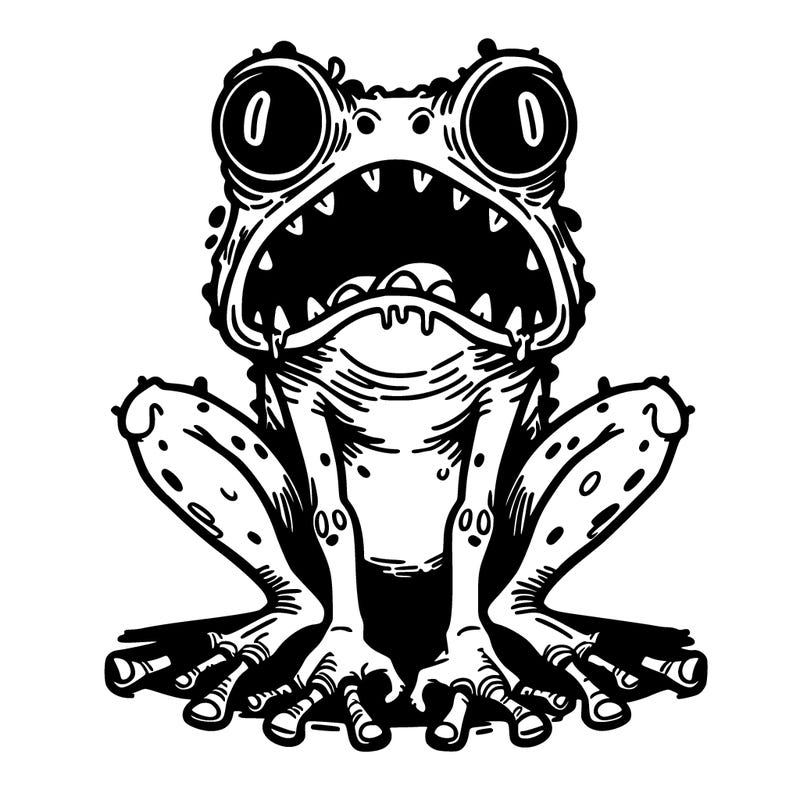 scary frog