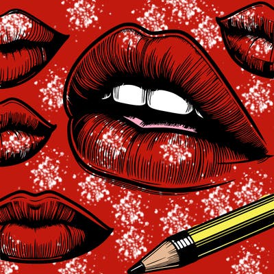 realistic  lips