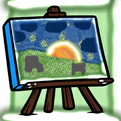 blank canvas