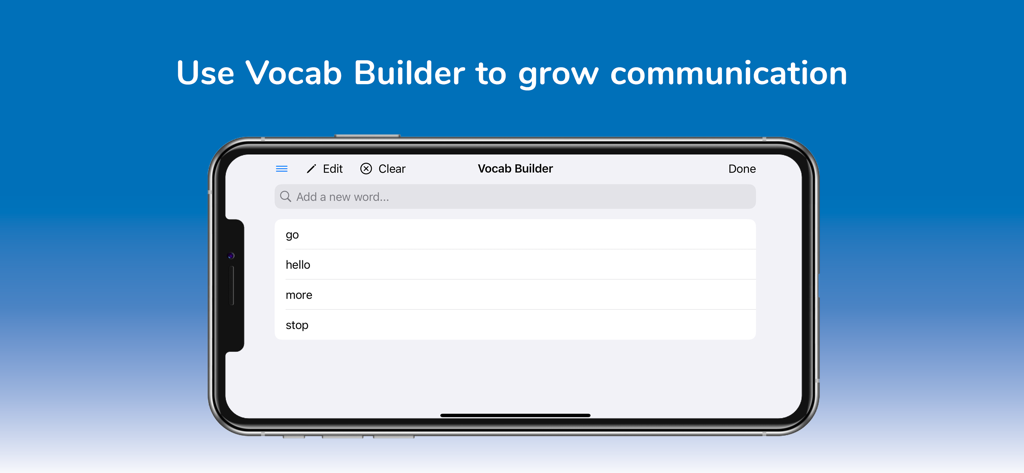 LAMP Words For Life Discover - LAMP Words For Life Discover app Vocab Builder feature screen