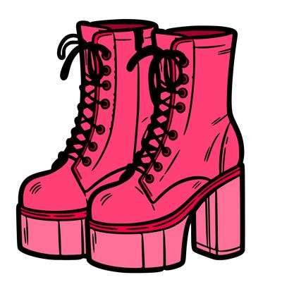 boots with a heel bottom