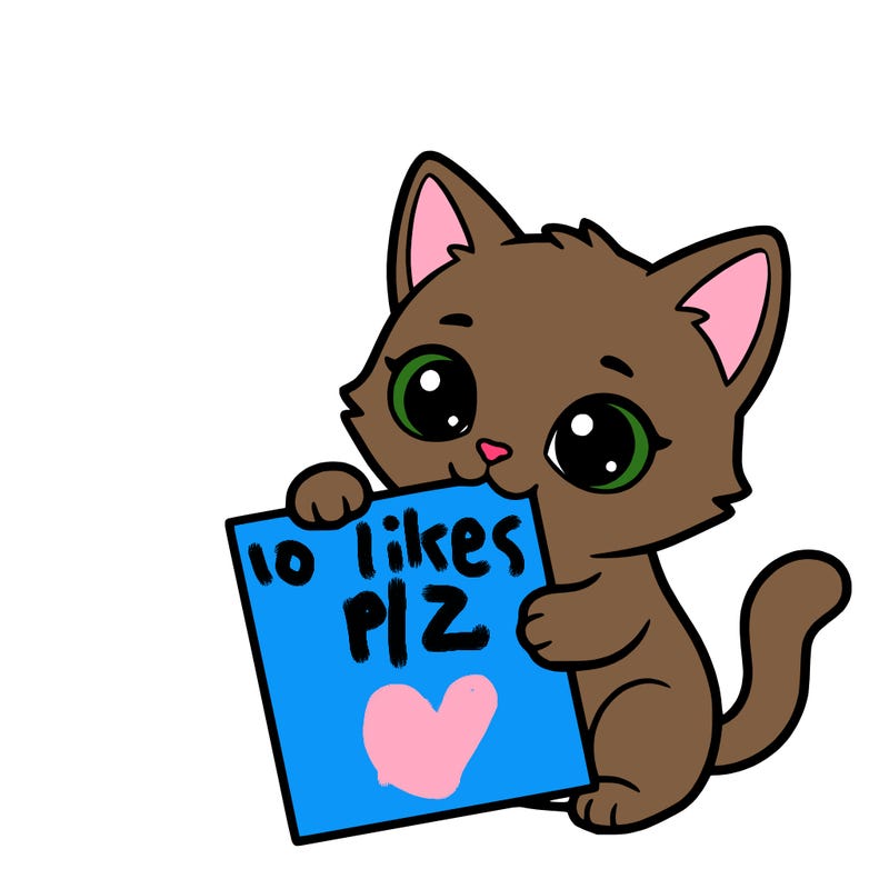 a small cat with a blank sheet of paper in its hand. the cat is sooooooo cute!