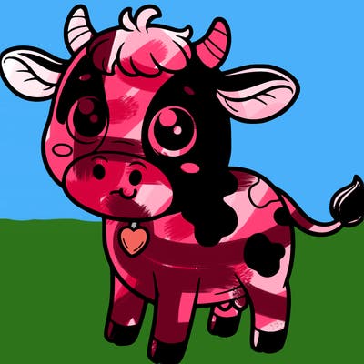 cute cow