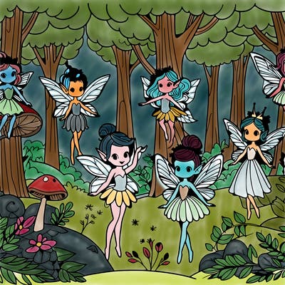 fairies forest