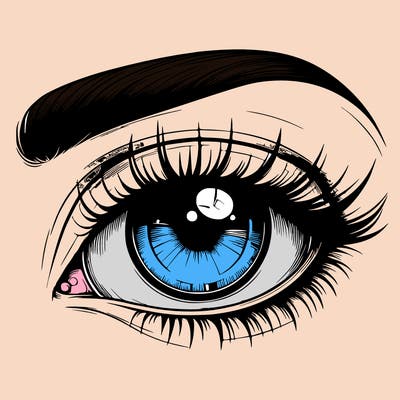realistic eye