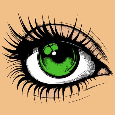 realistic eye
