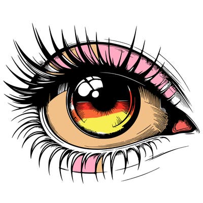 realistic eye
