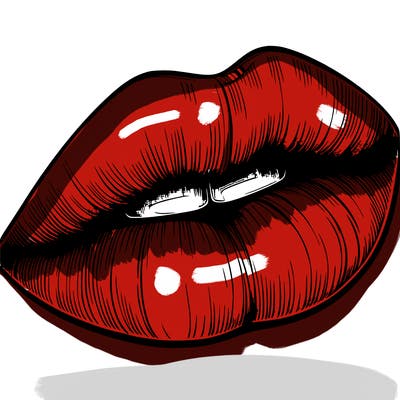 realistic lips