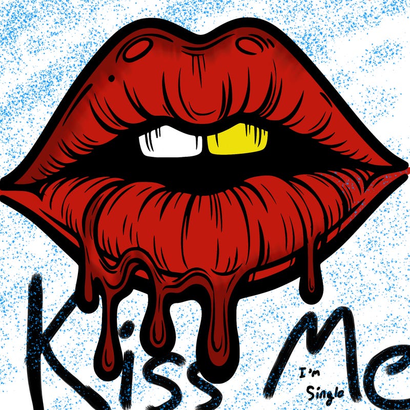 lips that look realistic and drip