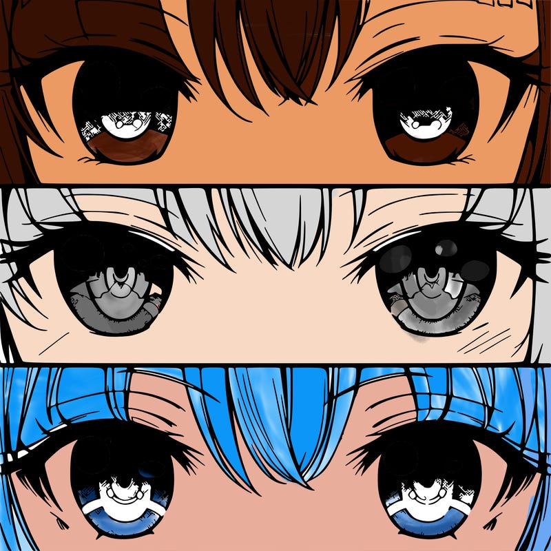 anime eyes