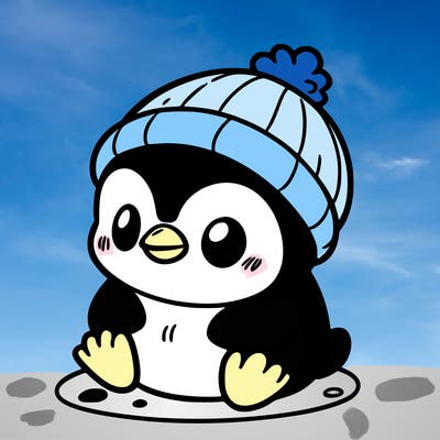 baby penguin