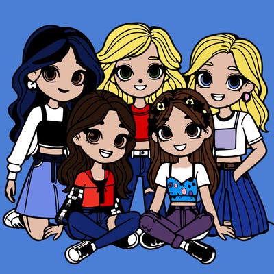 friends girls
