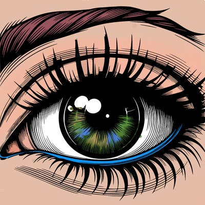realistic eye