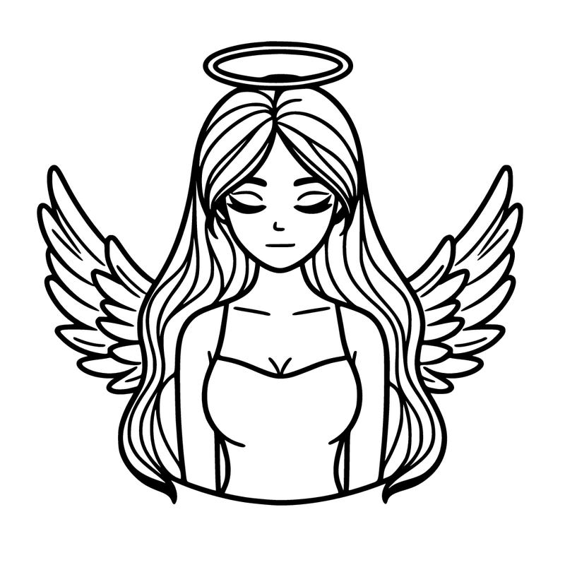 woman with wings
