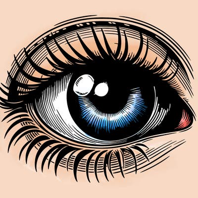 realistic eye