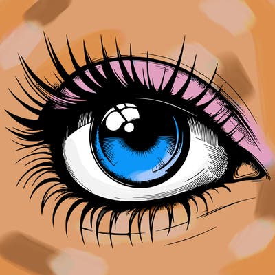 realistic eye